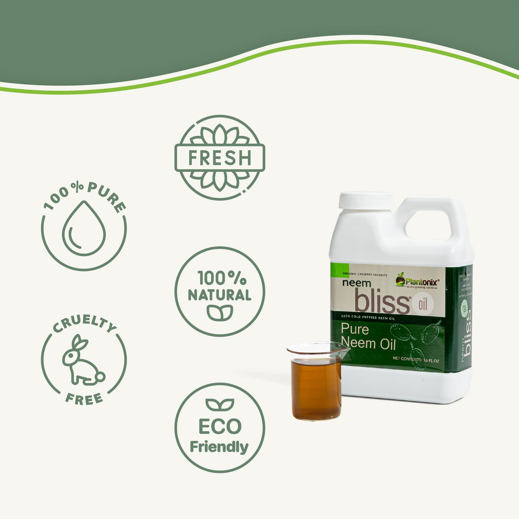 Neem Oil Concentrate by Plantonix - Pure Unrefined

