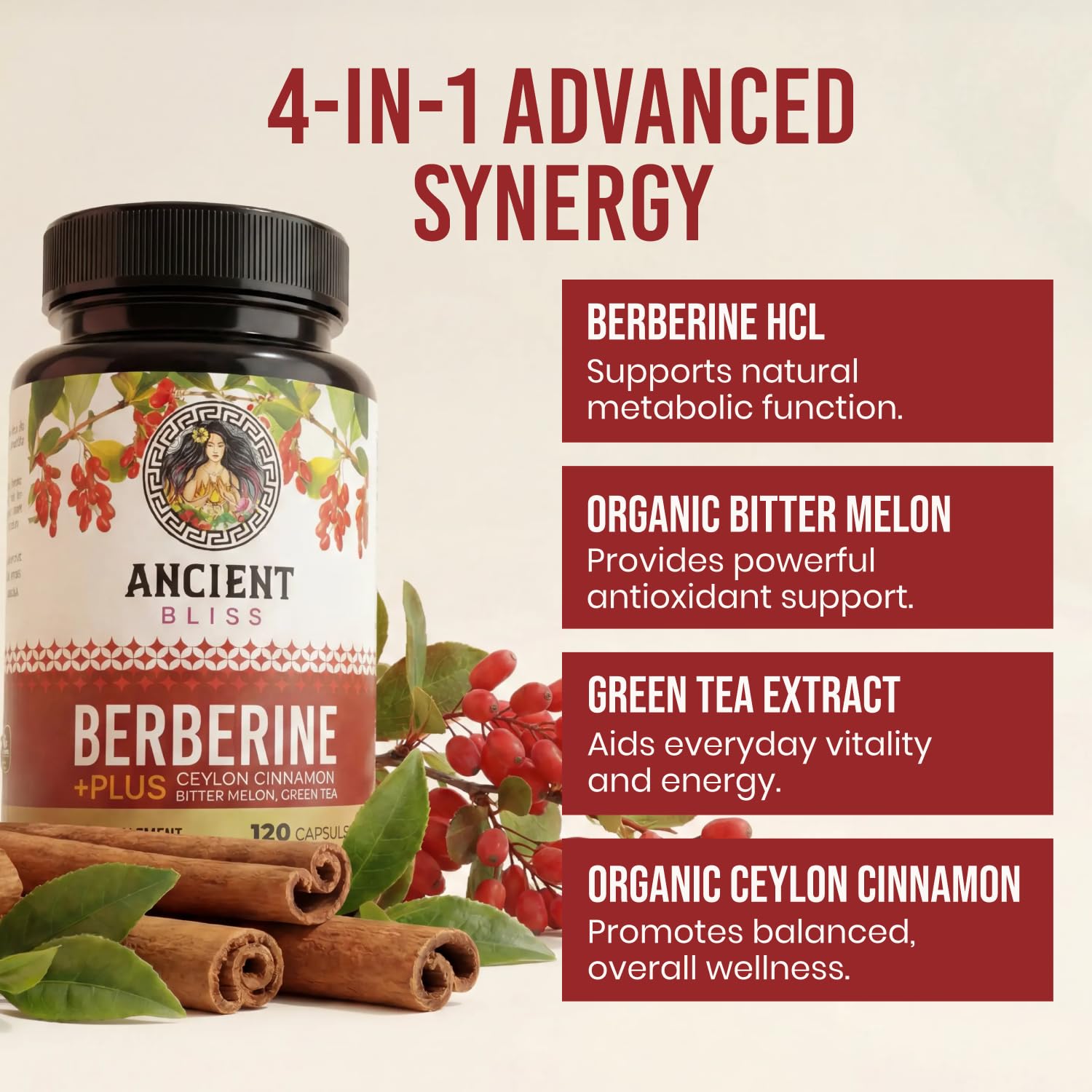 Ancient Bliss Dietary Supplement for Daily Wellness

