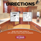 Weiman Cabinet & Wood Clean & Shine Spray | Cabinets

