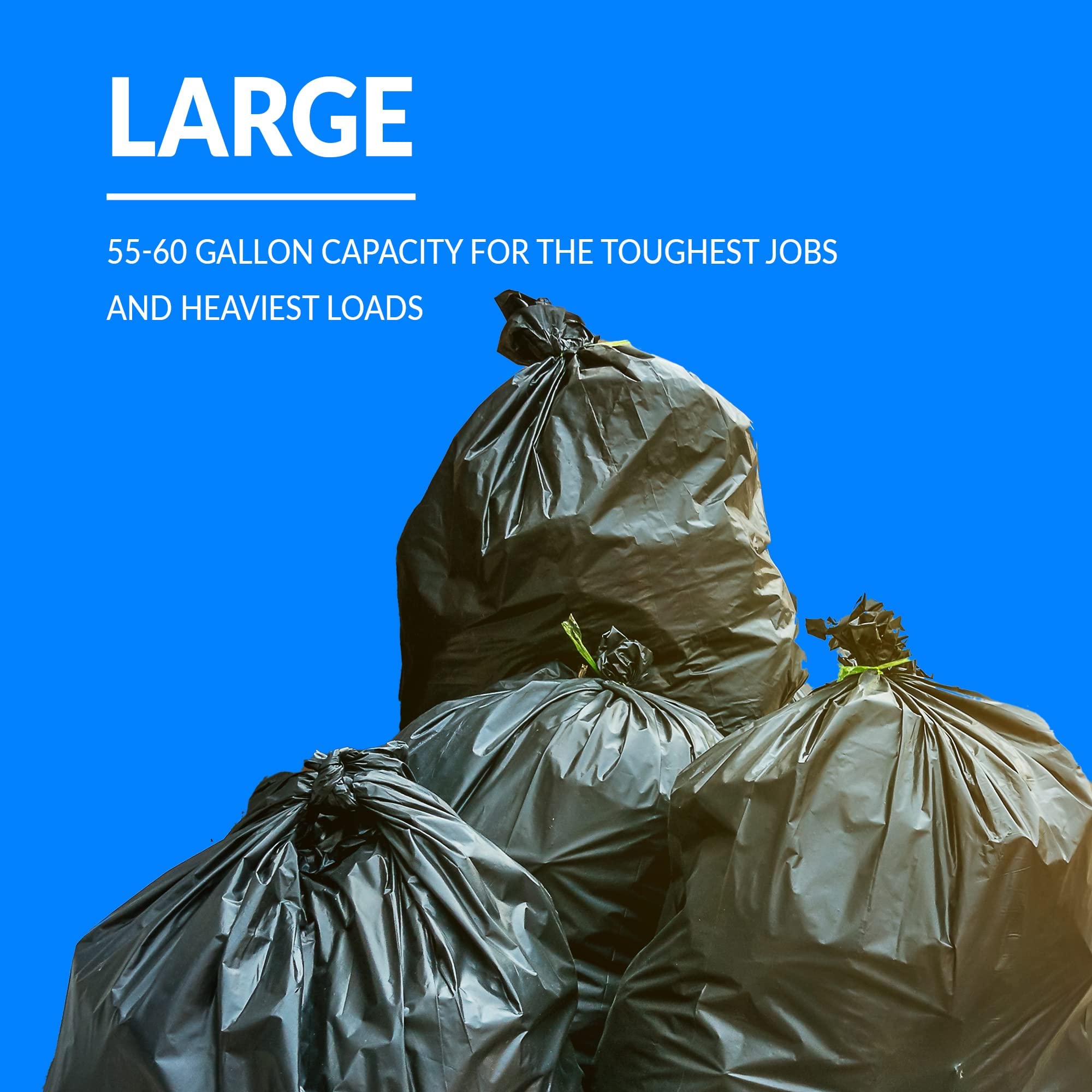 Trash Bags by Reli. Heavy Duty for Home & Office

