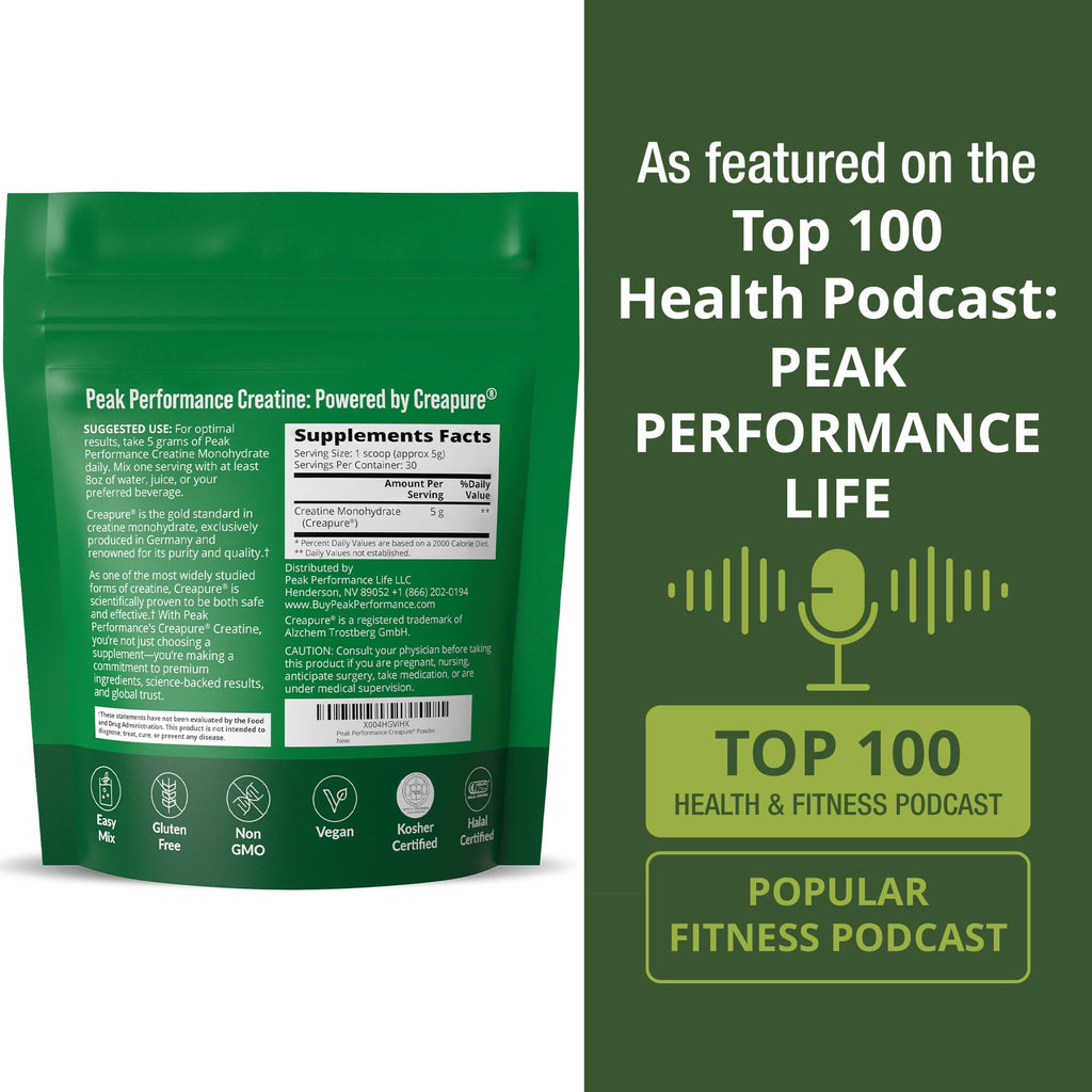 Creapure Creatine Monohydrate Powder | German Ultra-Pure

