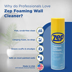 Zep Foaming Wall Cleaner | Safe on Painted Surfaces

