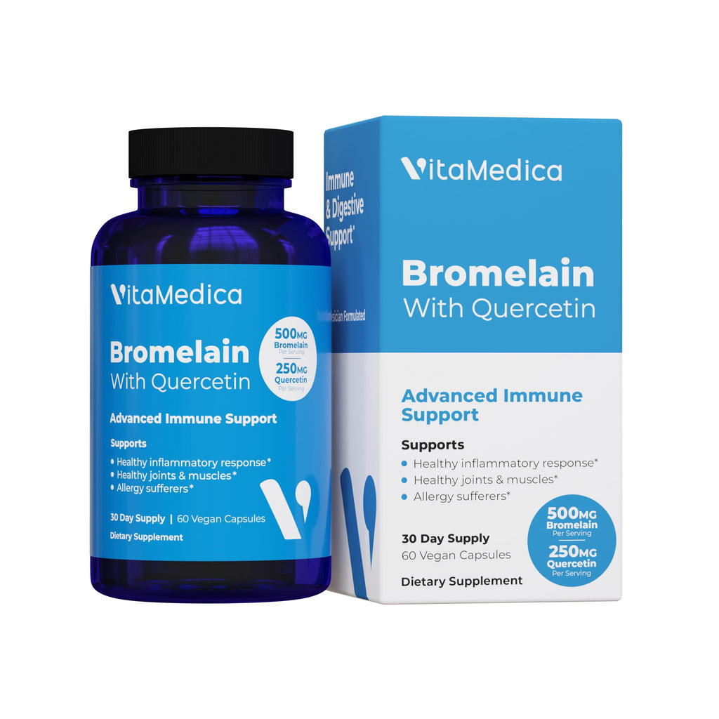 VitaMedica Bromelain & Quercetin - Immunity & Joint Support


