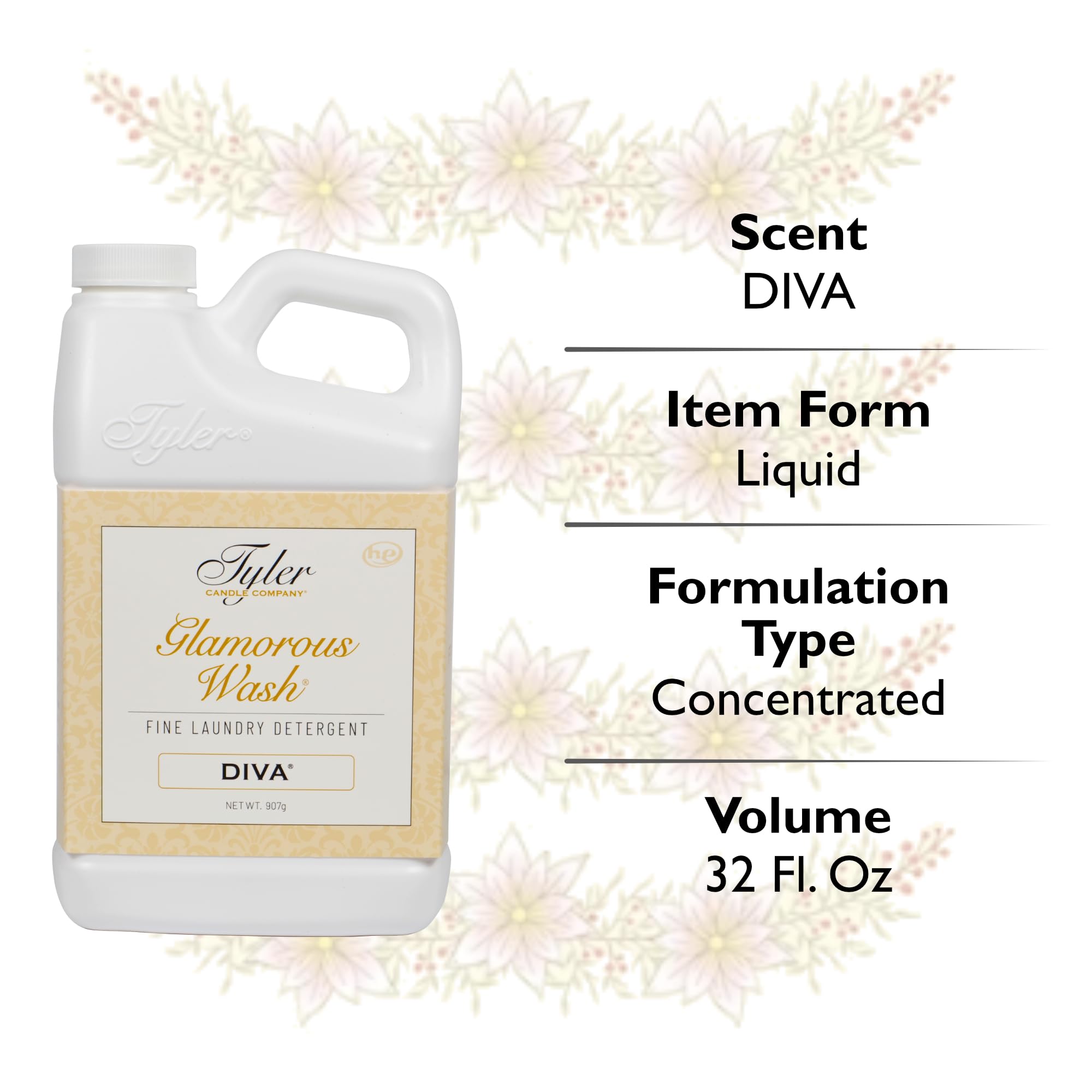 Tyler Glamorous Wash Laundry Detergent

