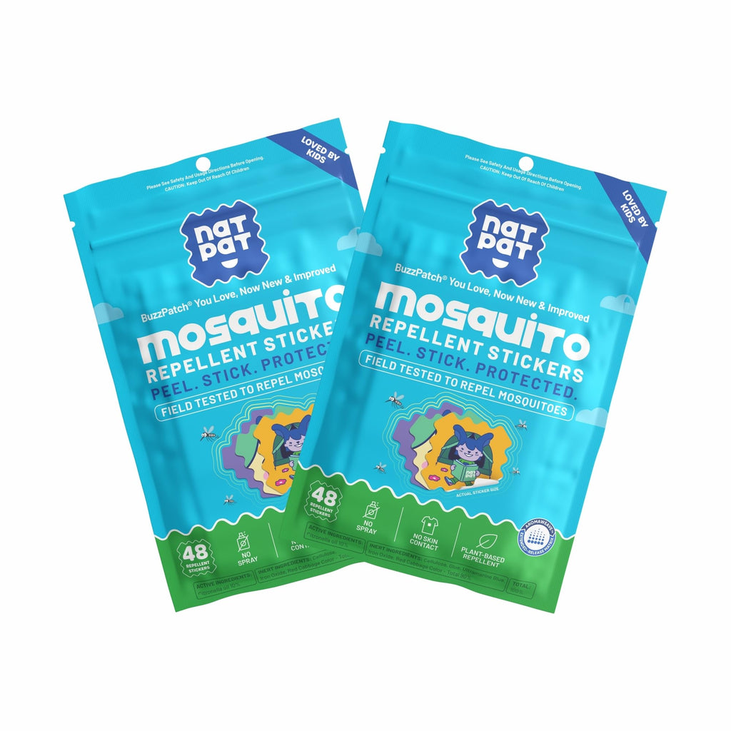 NATPAT BuzzPatch Mosquito Patch Stickers for Kids

