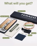 Feraco Magnetic Therapy Bracelet for Women - Adjustable

