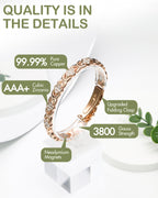 Feraco Magnetic Therapy Bracelet for Women - Adjustable

