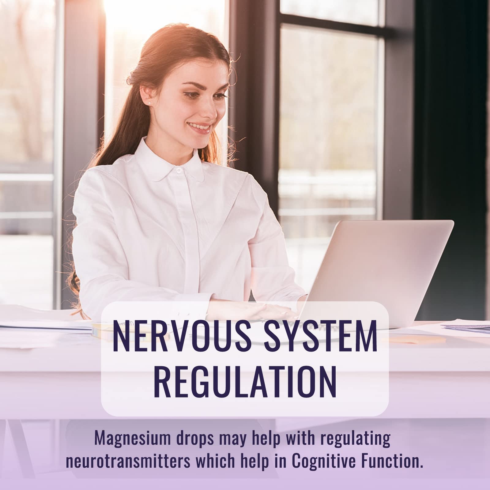 Magnesium Glycinate Liquid Drops with Ashwagandha L-Theanine

