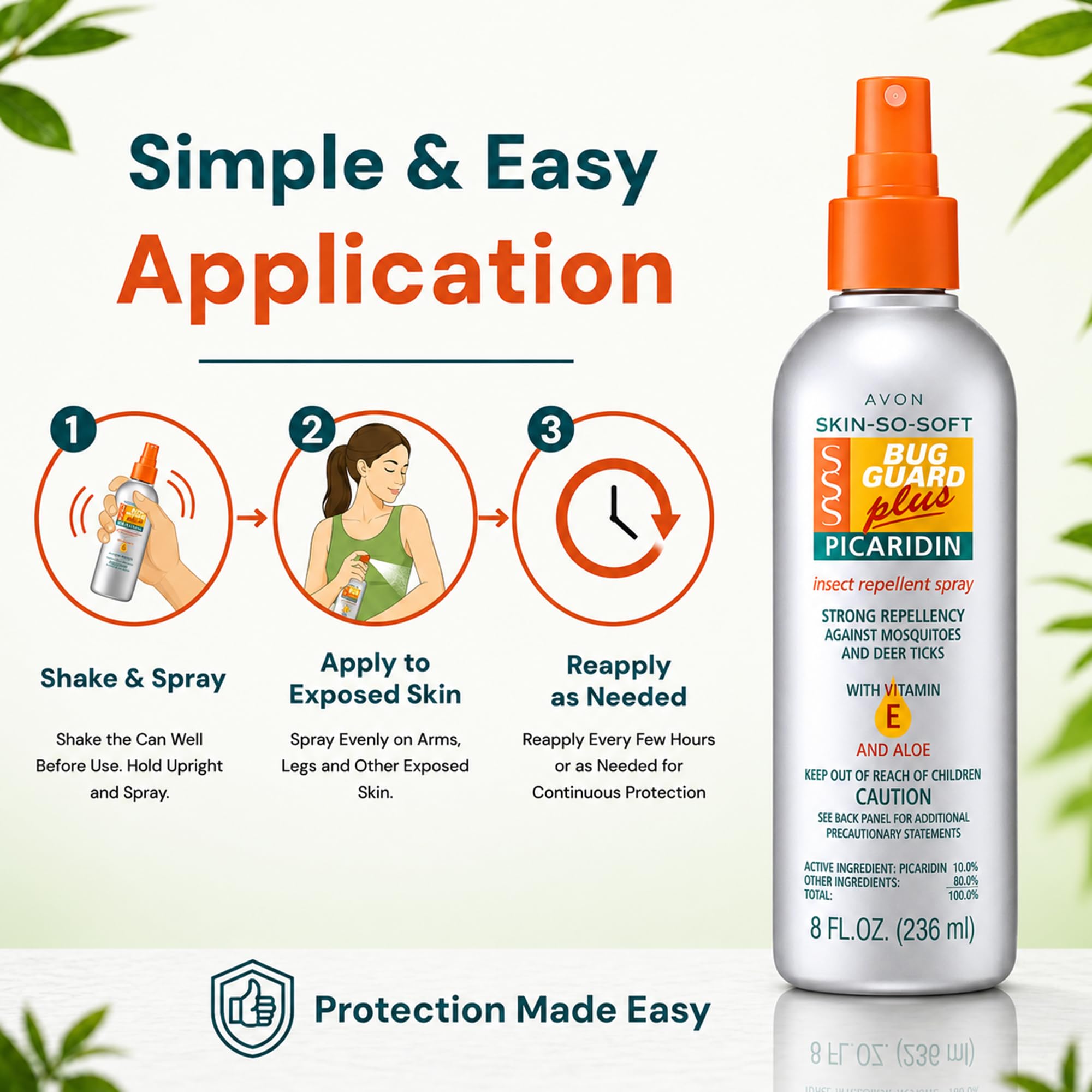 Avon Skin So Soft Picaridin Insect Repellent Spray

