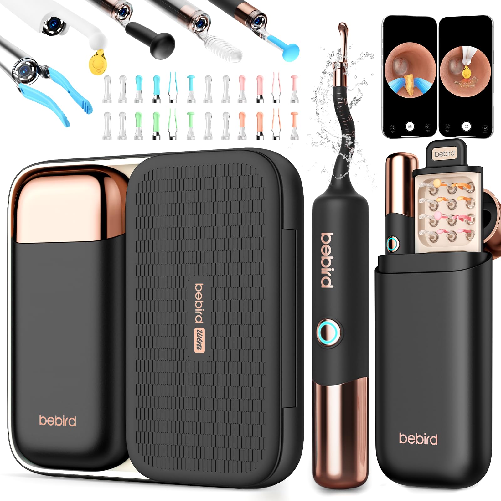 Bebird Earsight Ultra 2K Ear Wax Removal Tool Camera