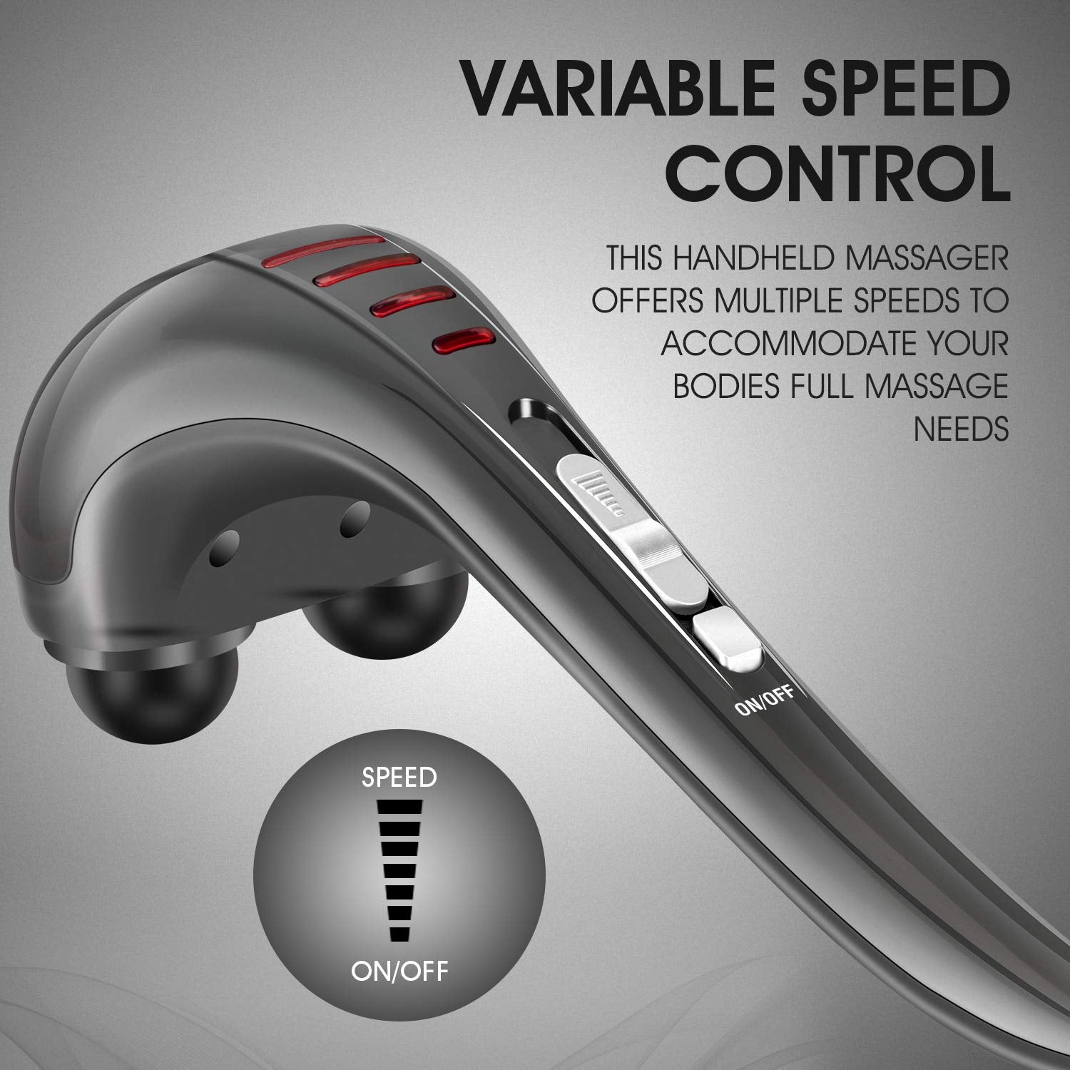 MG460 Handheld Percussion Massager HANGSUN - Deep Tissue

