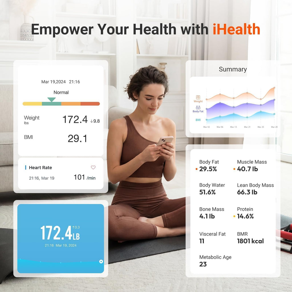 iHealth Nexus Smart Scale Weight and Body Composition

