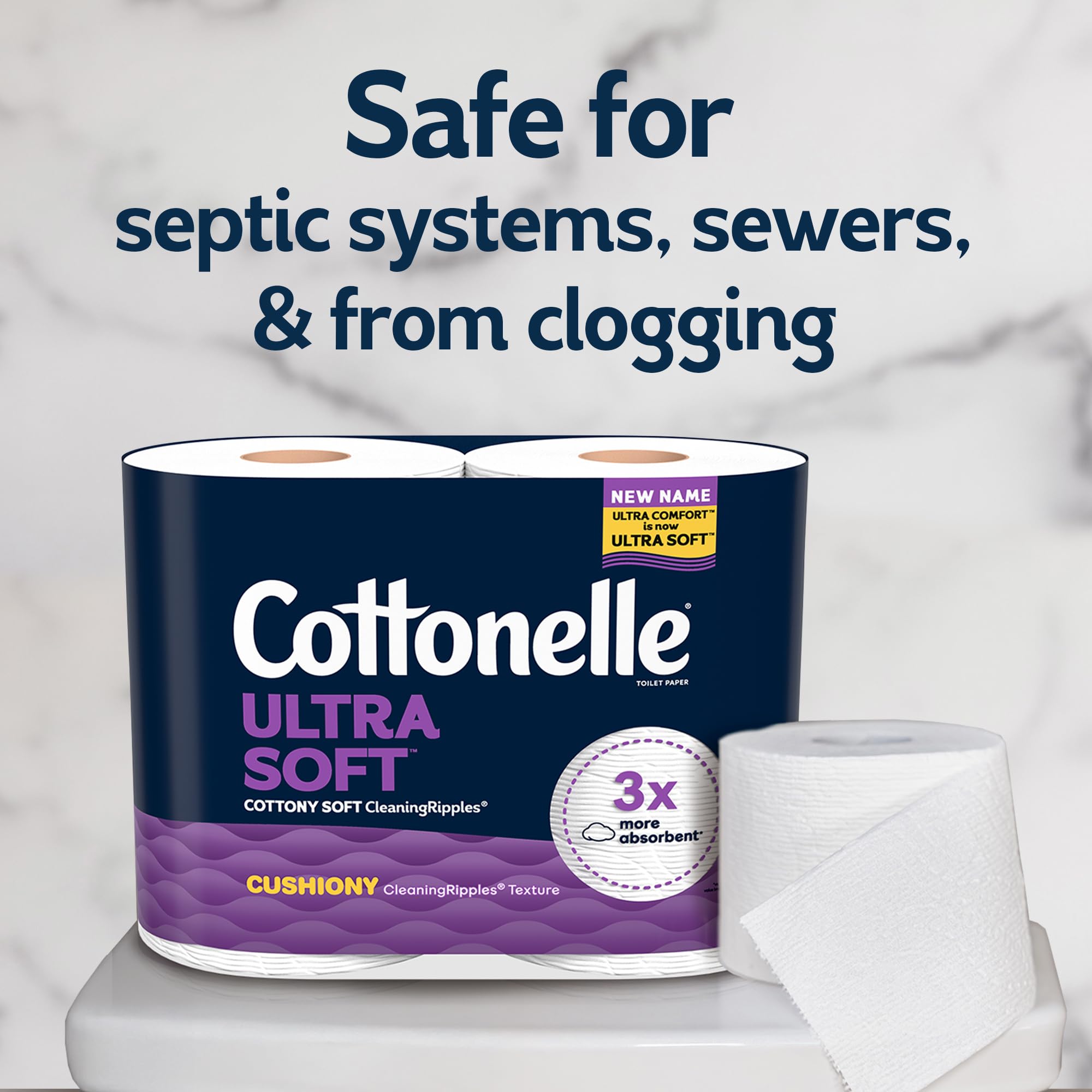 Cottonelle Ultra Soft 2-Ply Toilet Paper | CleaningRipples

