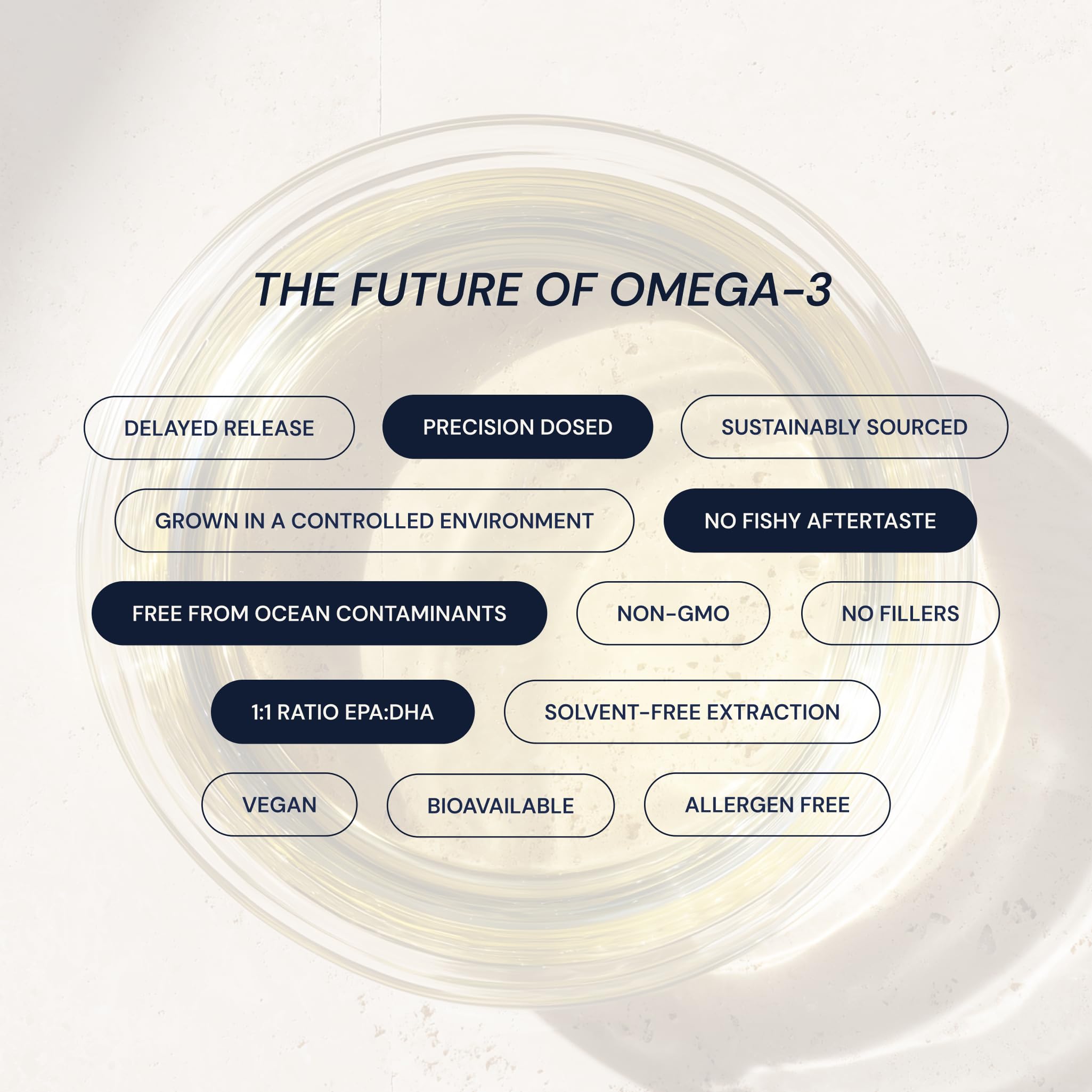 Blueprint Bryan Johnson Omega-3 Plant-Based Supplement

