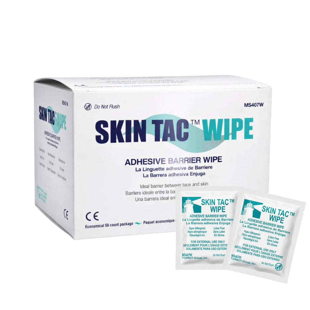 Torbot Skin Tac Adhesive Barrier Wipe - Latex-Free

