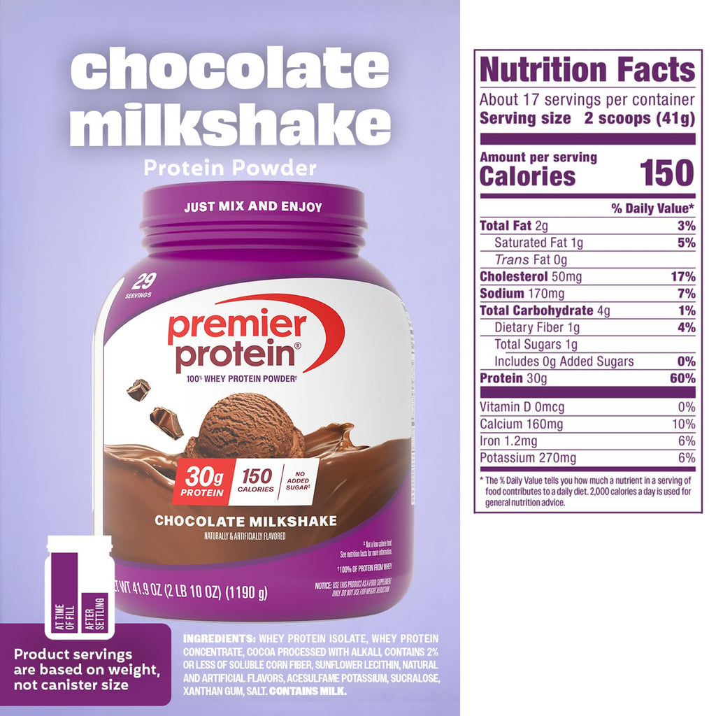 Premier Protein Powder 30g Protein | No Added Sugar

