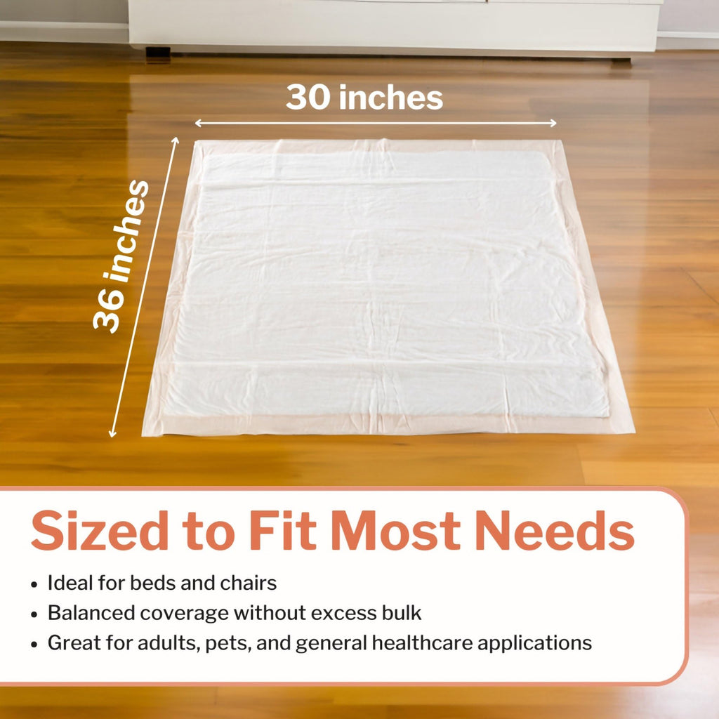McKesson Disposable Underpads - Heavy Absorbency Incontinence Pads

