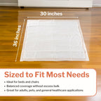 McKesson Disposable Underpads - Heavy Absorbency Incontinence Pads


