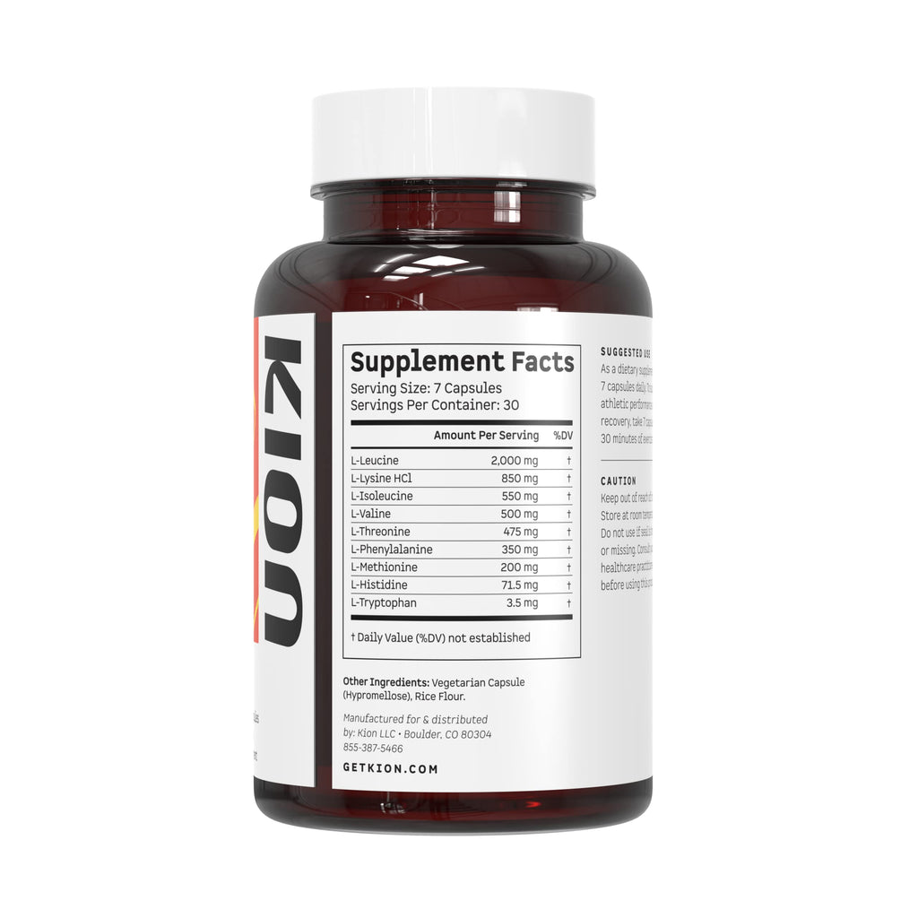 Kion Aminos Essential Amino Acids Capsules for Recovery


