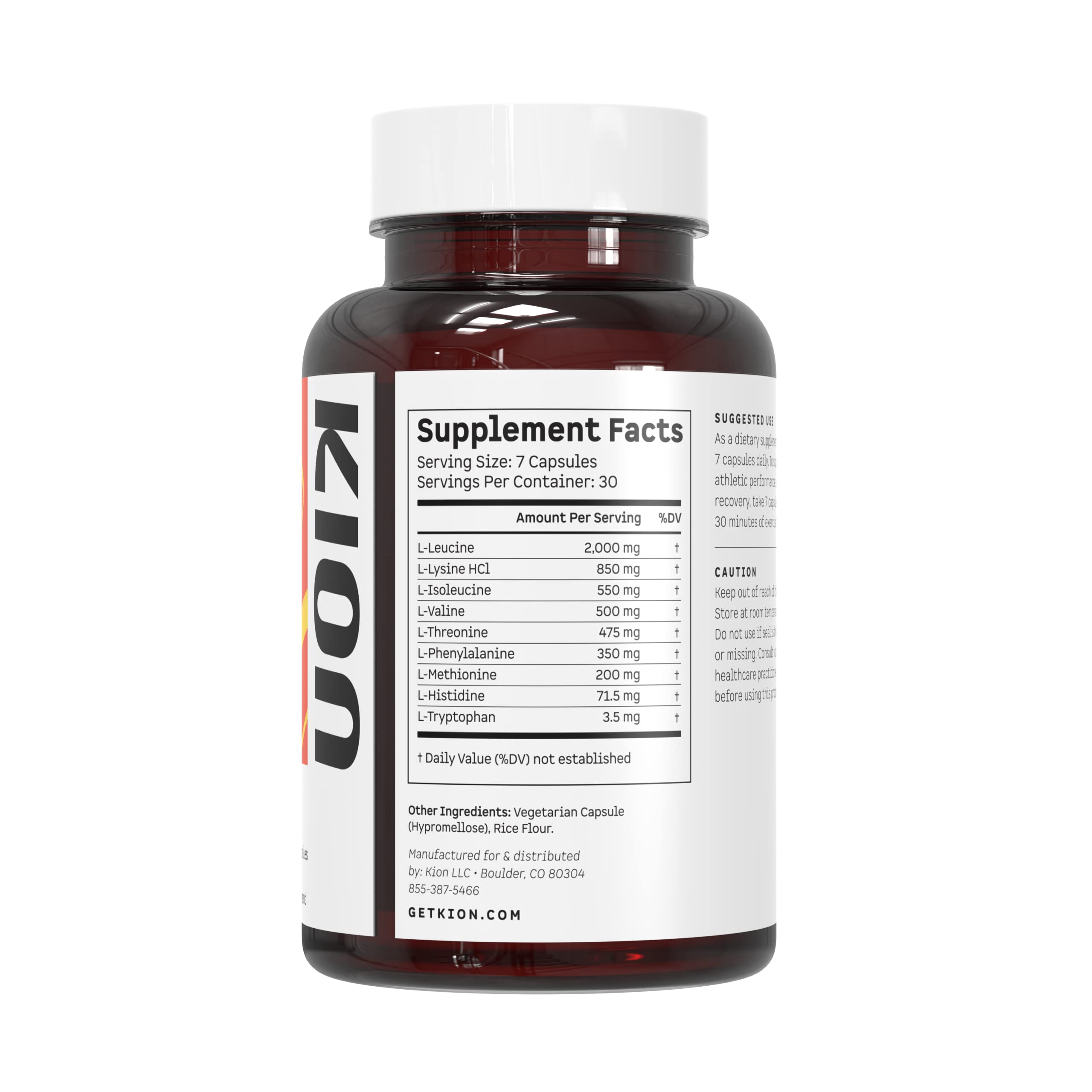 Kion Aminos Essential Amino Acids Capsules for Recovery

