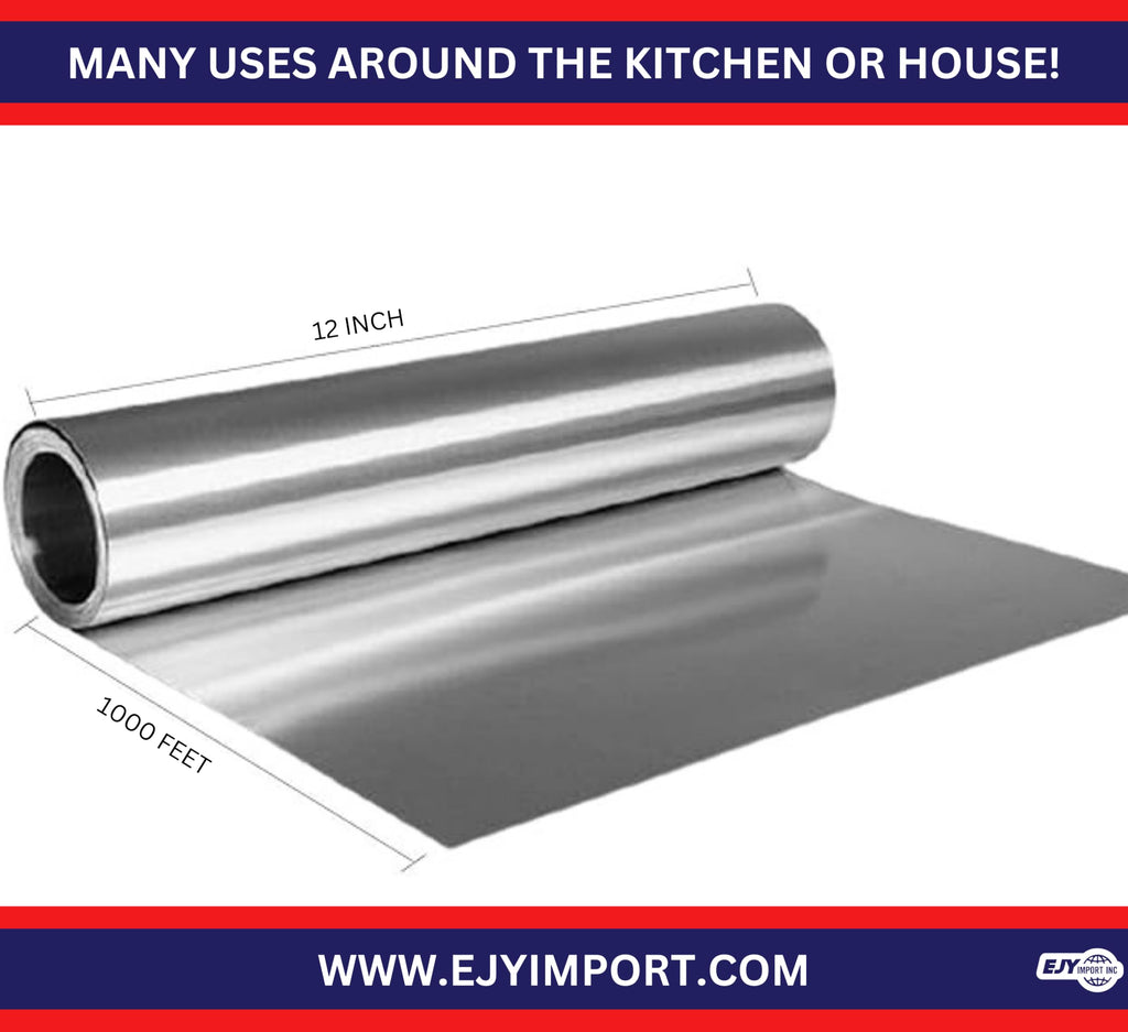 Aluminum Foil - Commercial Grade for Kitchen Use

