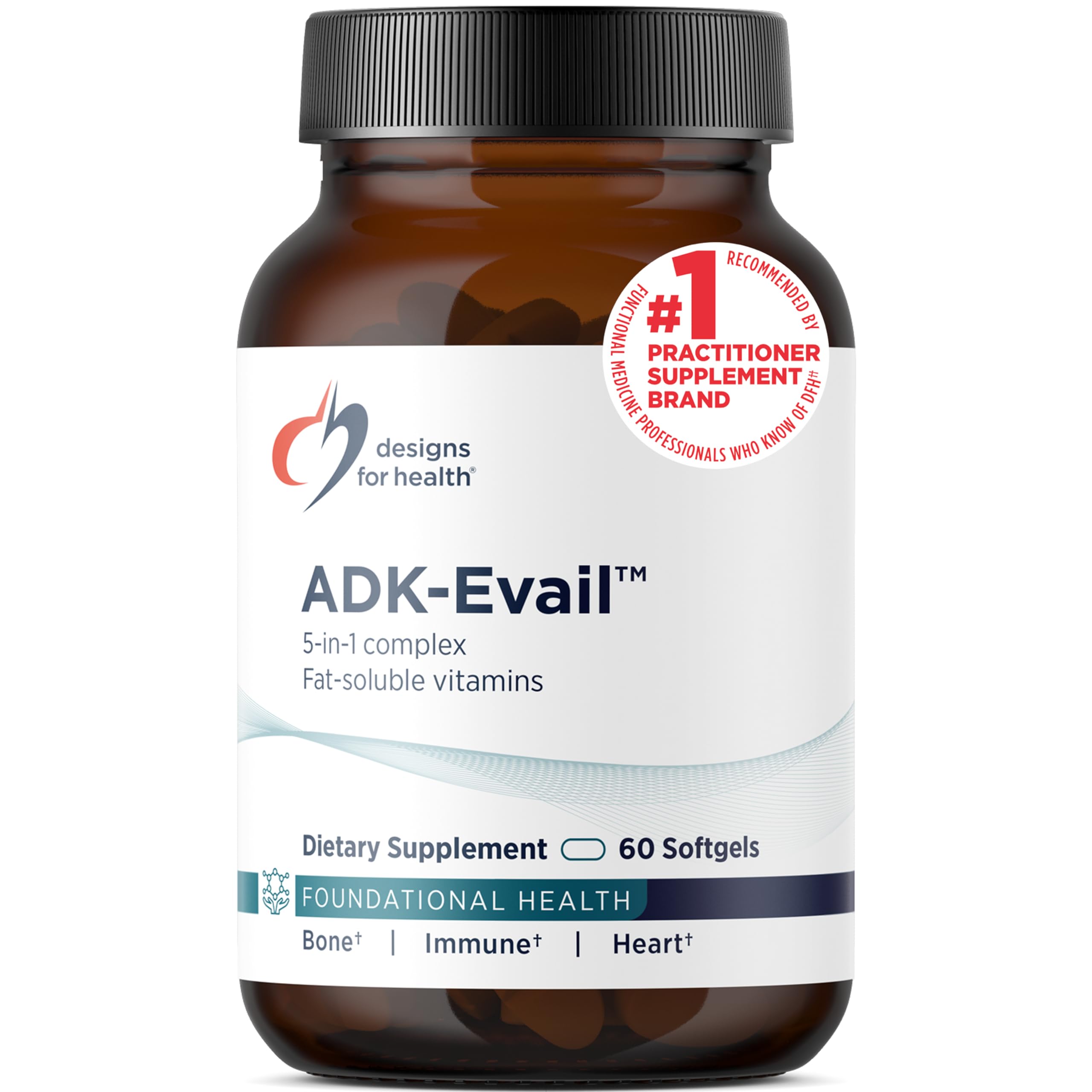 Designs for Health Fat-Soluble Vitamin Blend Bone Support

