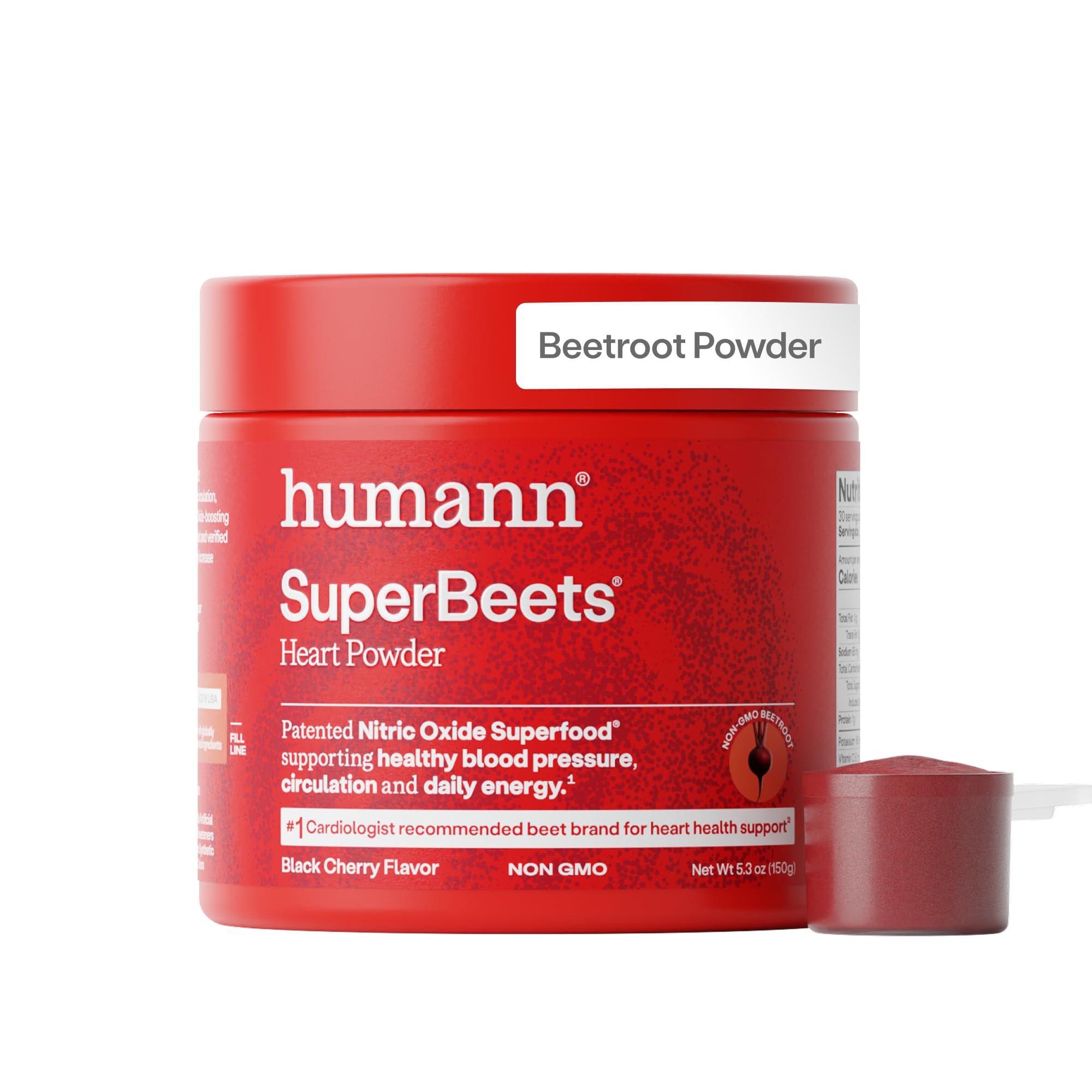 HumanN SuperBeets Beet Root Powder Nitric Oxide Supplement

