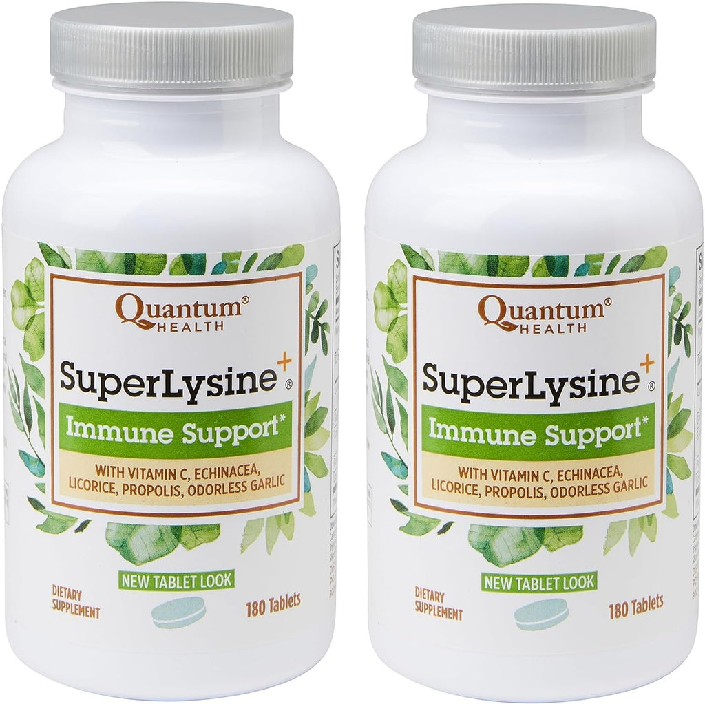 Quantum Health Super Lysine+ Immune Support Tablets