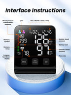 Blood Pressure Monitor for Home & Travel - FDA-Cleared

