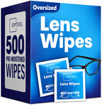 OPTEEL Lens Wipes for Eyeglasses - Pre-moistened Cleaning

