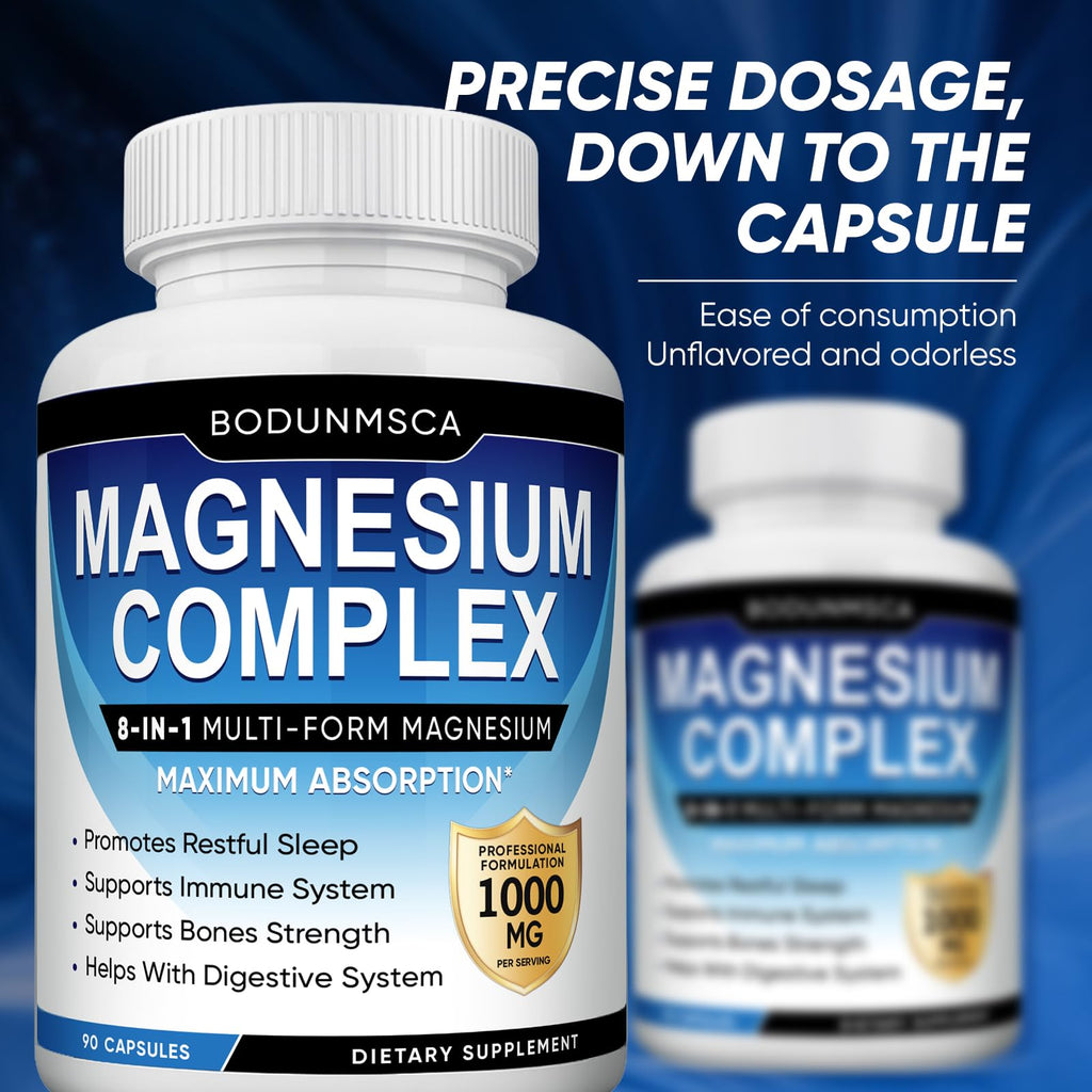Magnesium Complex 1000mg 8-in-1 Supplement

