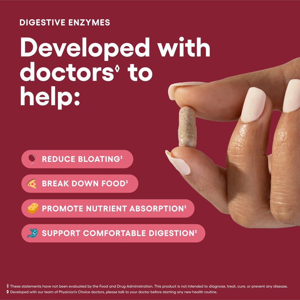 Physician's Choice Digestive Enzymes with Probiotics

