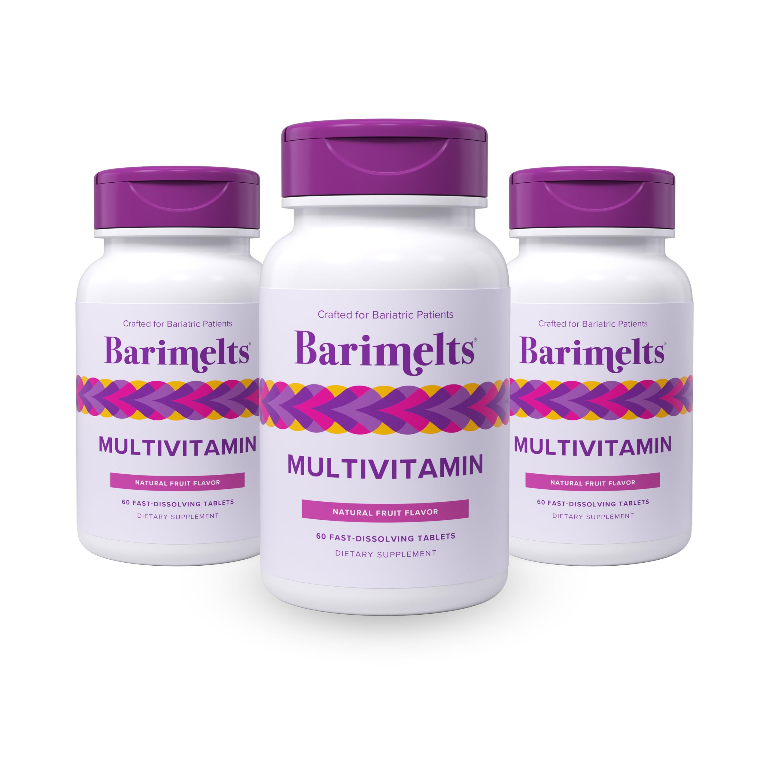 BariMelts Multivitamin for Post-Bariatric Women, Sugar-Free, Natural Fruit Flavor