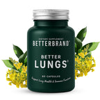 Betterbrand BetterLungs Lung Support Supplement with NAC Mullein Leaf