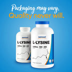 Nutricost L-Lysine Capsules - Gluten Free, Non-GMO

