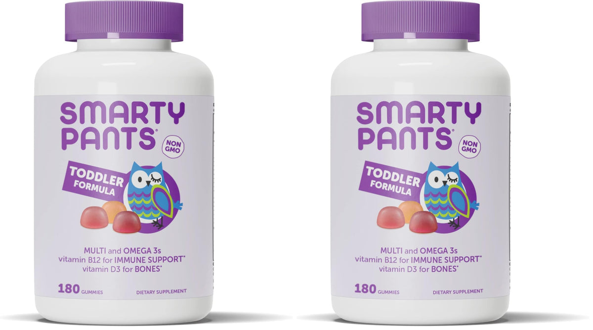 SmartyPants Toddler Multivitamin Gummies with Omega-3