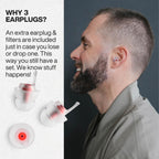 EARPEACE Music Ear Plugs - High-Fidelity Hearing Protection

