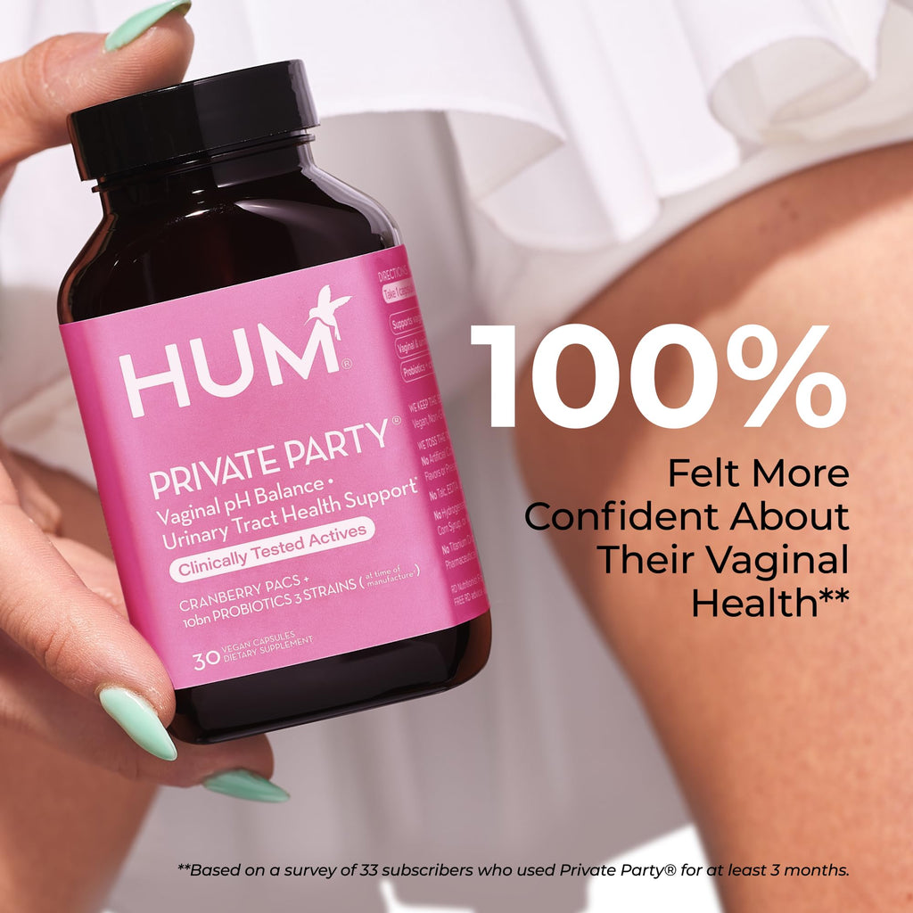 HUM Vaginal Probiotics with Cranberry & Lactobacillus

