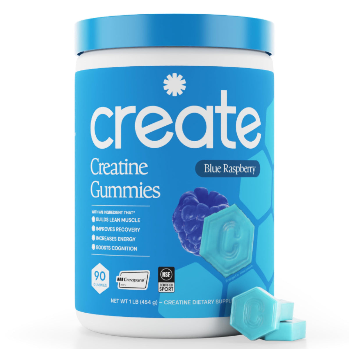 Creatine Monohydrate Gummies for Men & Women – Vegan Gluten-Free