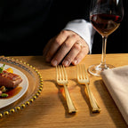 Liacere Heavyweight Disposable Plastic Forks - Cutlery

