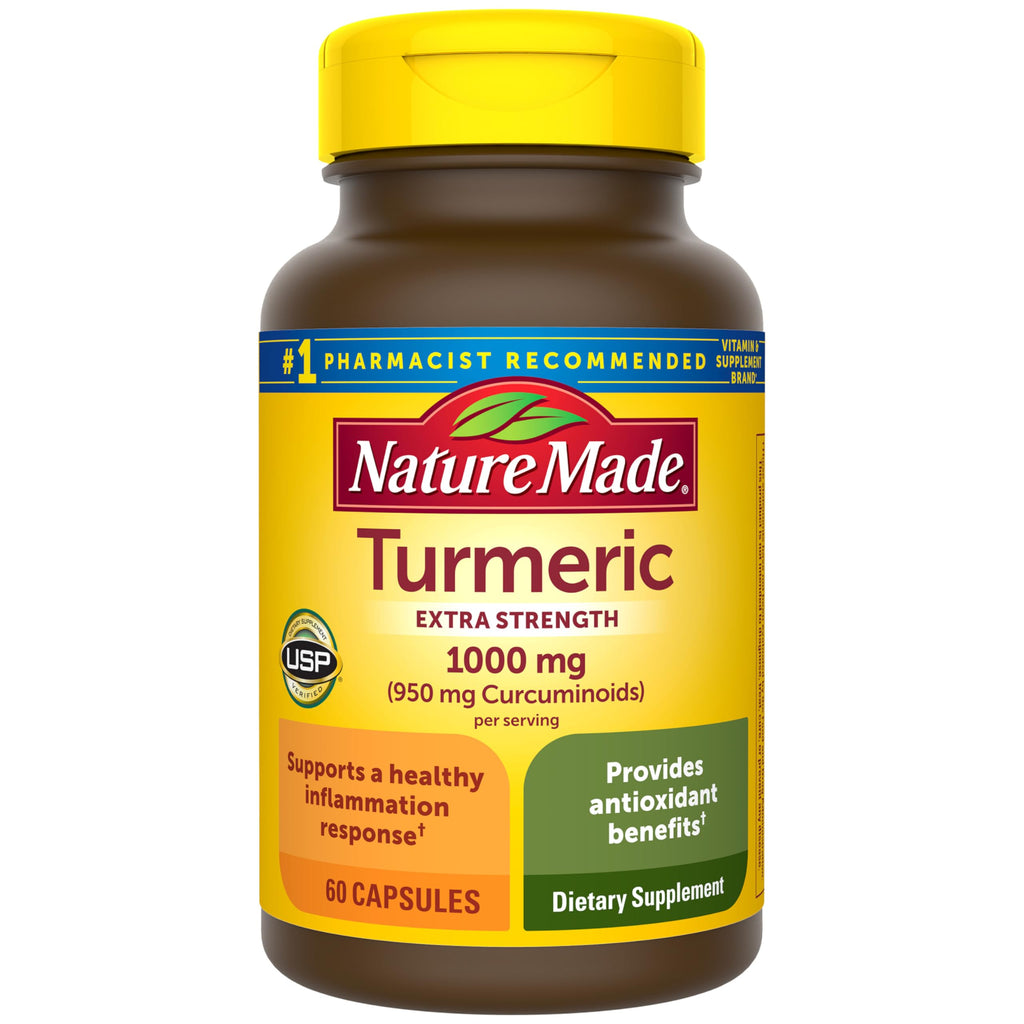 Nature Made Turmeric Curcumin with Black Pepper Extra Strength

