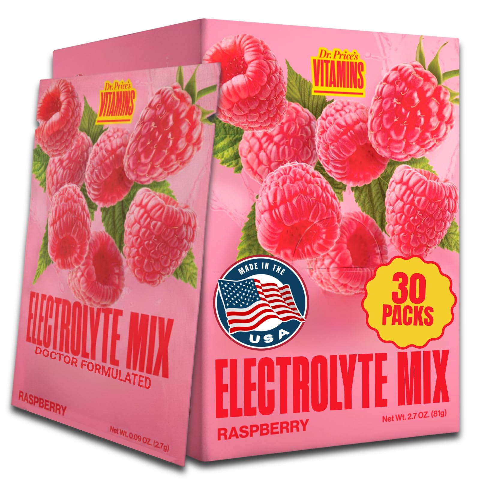 Dr Price's Electrolyte Hydration Powder - Sugar Free, Vegan