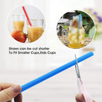 Individually Wrapped Jumbo Smoothie Boba Straws

