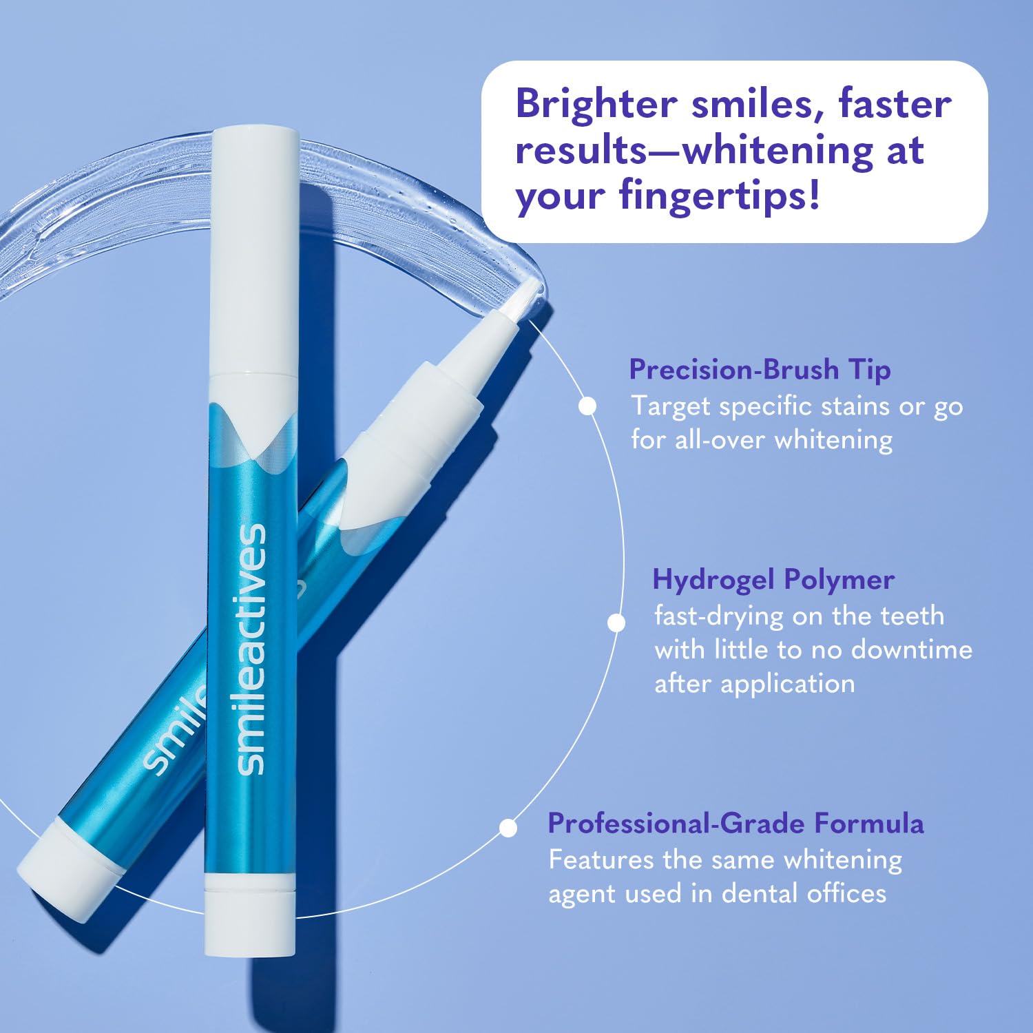 Smileactives Teeth Whitening Kit - At-Home Whitening


