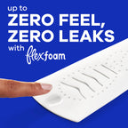 Always Infinity Unscented FlexFoam Pads with Wings

