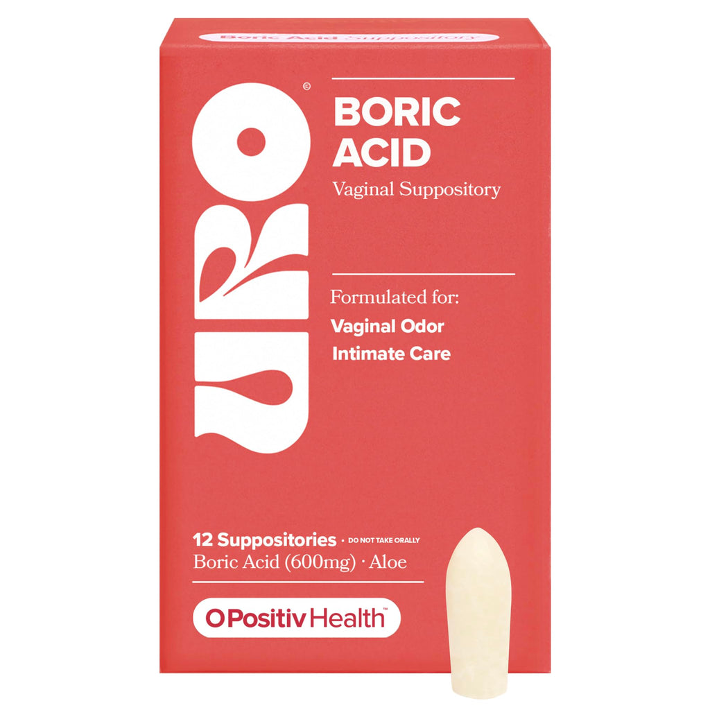 O Positiv Boric Acid Vaginal Suppository with Lactic Acid

