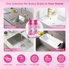 Foaming Drain Cleaner for Sinks & Drains - Hair & Odor

