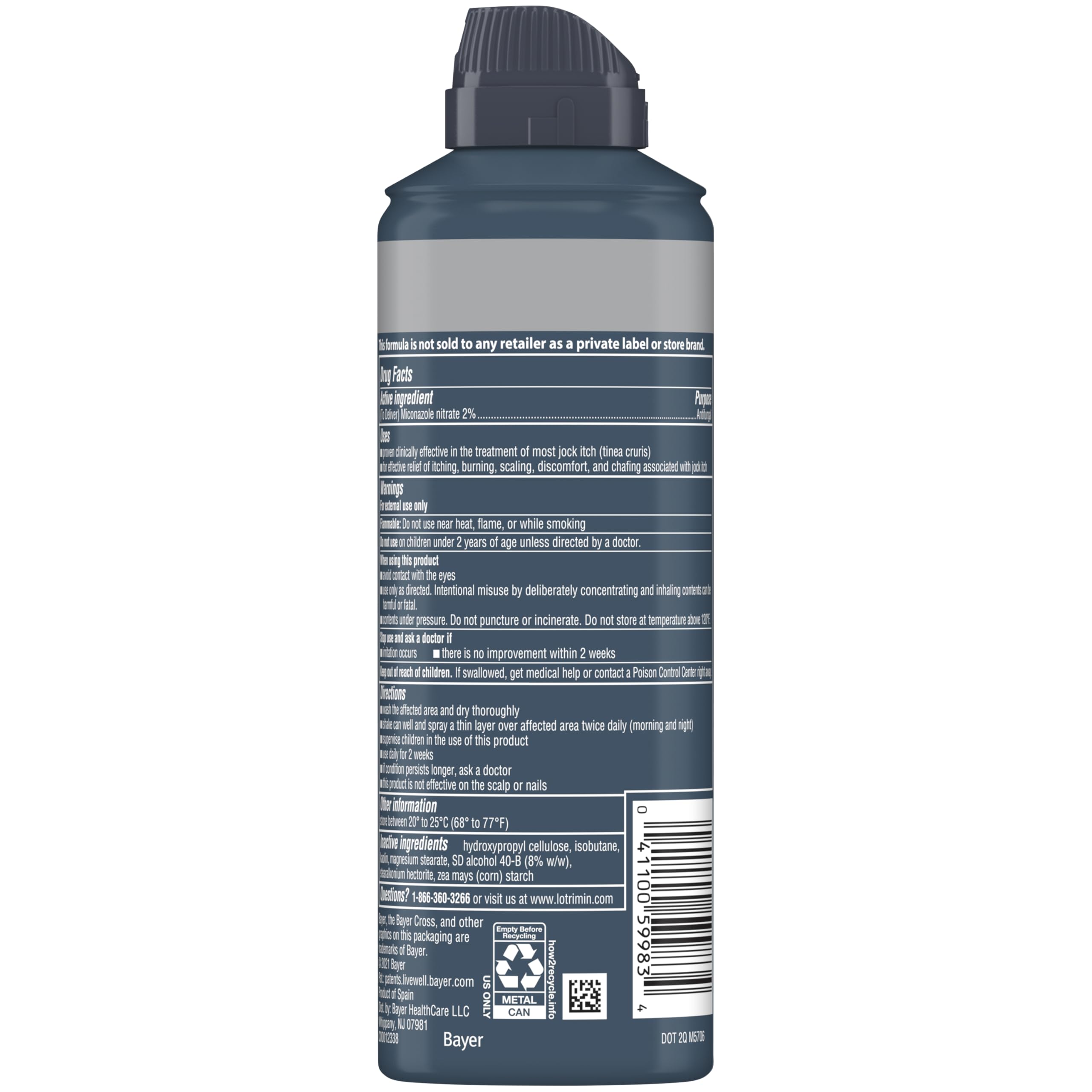 Lotrimin AF Jock Itch Antifungal Spray

