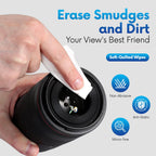 OPTEEL Lens Wipes for Eyeglasses - Pre-moistened Cleaning

