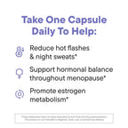 Nouri Menopause Probiotics for Women | Hormonal Balance

